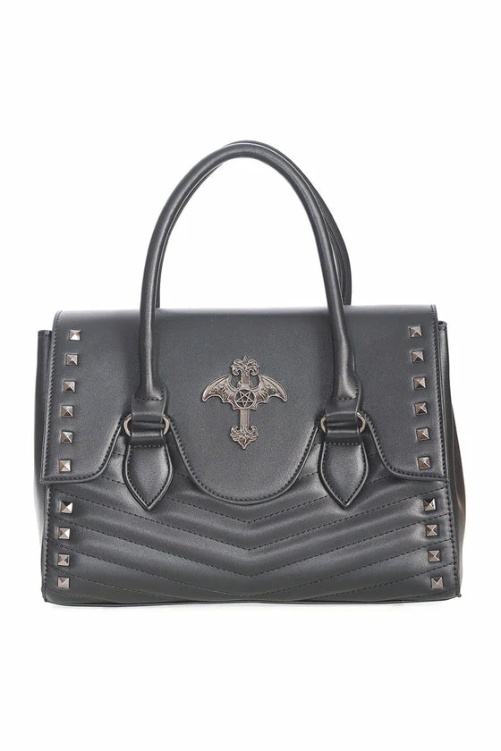 Banned Glow Of The Cross Handbag Purse Goth Vampire 4 Banned Glow Of The Cross Handbag Purse Goth Vampire - Image 4