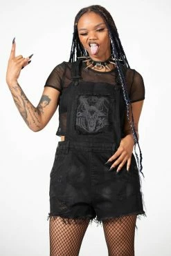 Killstar Foreteller Patch Denim Overalls With Distressed Detailing Festival Ready 15 Killstar Foreteller Patch Denim Overalls With Distressed Detailing Festival Ready -Timeless London Shop 1y9YYgHw 560x