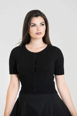 Hell Bunny Wendi Cardigan In Black -Timeless London Shop 6586 wendi cardigan blk 01 1 1 b0aa5583 e7de 4c46 8632 fb1907dfd0d5 560x