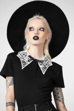 Killstar Apprentice Top Web Lace Collar -Timeless London Shop APPRENTICE TOP W C x1600 e87c2160 02a6 4346 9e2a 7349cd30e453 560x
