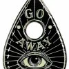 Kreepsville 666 Go Away Glow Planchette Enamel Pin