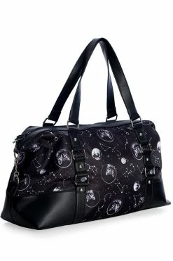 Banned Space Cat Gym/ Overnight Bag With Long Strap