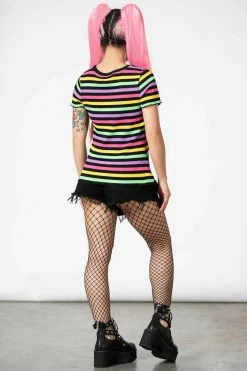Killstar Blair Rainbow Tee 14 Killstar Blair Rainbow Tee -Timeless London Shop BLAIR TOP W D x1600 677291b4 b712 4d0d a280 e56a1c37c16c 560x
