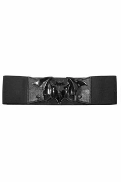 Kreepsville 666 Elastic Belt With Bat Buckle
