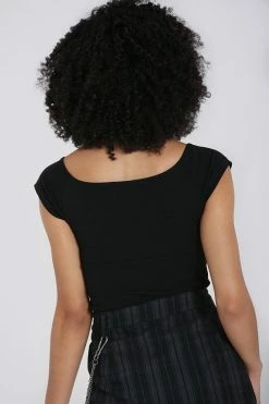 Hell Bunny Belladonna Top -Timeless London Shop BelladonnaTop BR d5dc6b1b 3e40 4d6a 8598 b1178f82b84d 560x