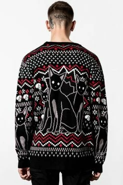 Killstar Catmas Knit Sweater 19 Killstar Catmas Knit Sweater -Timeless London Shop CATMAS KNIT SWEATER MENS D x1600 eb3d1a57 70aa 4a0b bfff 63ea8e118817 560x