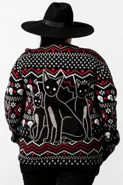 Killstar Catmas Knit Sweater 24 Killstar Catmas Knit Sweater -Timeless London Shop CATMAS KNIT SWEATER PLUS D x1600 df5c72e9 5724 4cba ae12 70bb37ca769e 560x