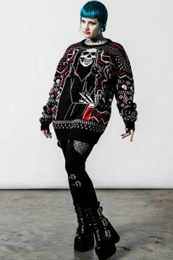 Killstar Catmas Knit Sweater 27 Killstar Catmas Knit Sweater -Timeless London Shop CATMAS KNIT SWEATER WOMENS C x1600 6611dbc4 9fdb 4088 a6de ce74d704e499 560x