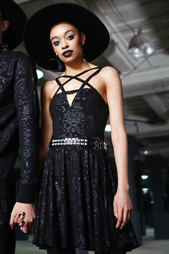 Killstar Covenant Skater Dress 2 Killstar Covenant Skater Dress - Image 2