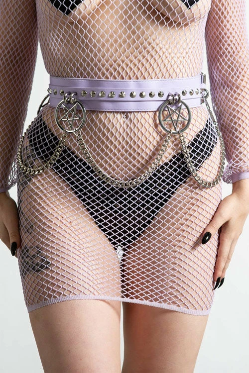 Killstar Curses Lilac Statement Belt 1 Killstar Curses Lilac Statement Belt