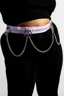 Killstar Curses Lilac Statement Belt 7 Killstar Curses Lilac Statement Belt -Timeless London Shop CURSES BELT LILAC PLUS B x1600 0a348913 226e 4996 ba67 922ddeeac163 560x
