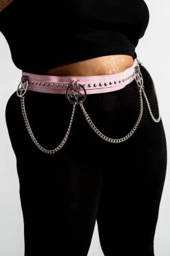 Killstar Curses Pink Statement Belt
