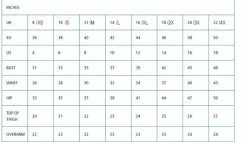 Timeless London Batwing Cami Chiffon Strappy Loose Fit Top -Timeless London Shop Chart Inches 0ae595e6 b2af 49fe 9296 438be5c6ceca 560x