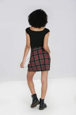 Hell Bunny Clash Mini Skirt -Timeless London Shop ClashMiniSkirt BR 560x
