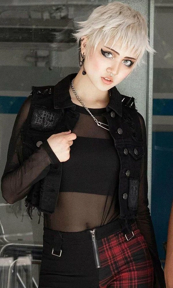 Killstar Come Undone Denim Vest 3 Killstar Come Undone Denim Vest - Image 3