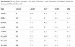 Timeless London Moon & Stars Print Crossover Neck Chiffon Dress -Timeless London Shop CrossoverDressChart b91afe9f 5a70 4d0b 88d0 9ed8e2e437b6 560x