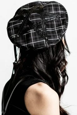 Killstar Dark Fate Beret In Ash Tartan -Timeless London Shop DARK FATE BERET ASH TARTAN B x1600 247a845c b24f 4d1a a6c7 de18fbbbb330 560x