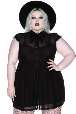 Killstar Eve Hallows Mesh Dress