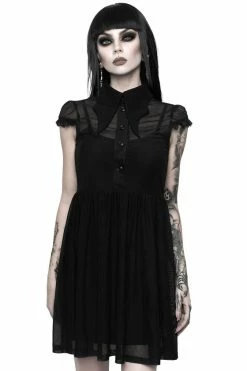 Killstar Eve Hallows Mesh Dress -Timeless London Shop EveHallowsDress RF 560x