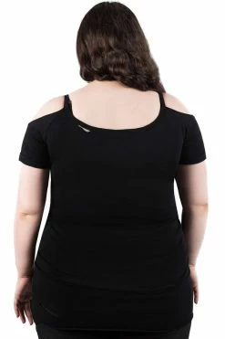 Killstar Follow Me Distressed Tunic Top -Timeless London Shop FollowMeDistressedTop PB 560x