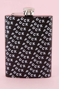 Punky Pins F*ck Tall Hip Flask