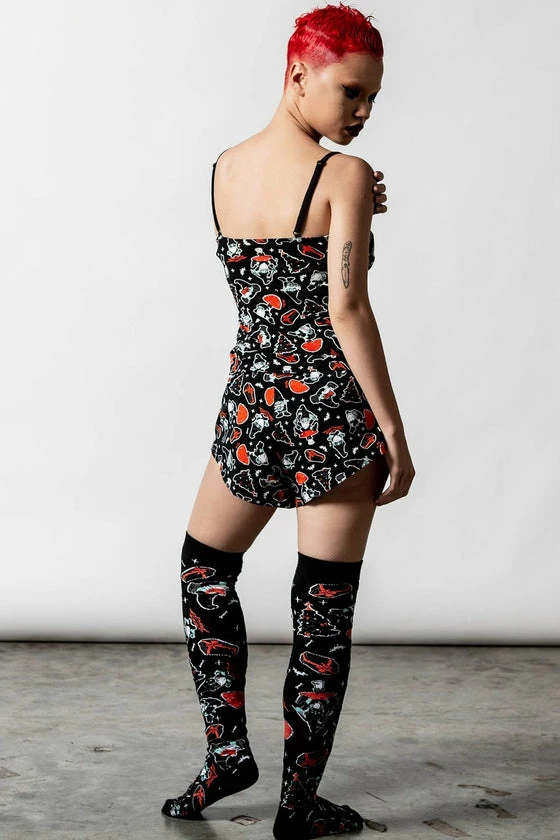 Killstar Gnomies Cami Top Christmas 4 Killstar Gnomies Cami Top Christmas - Image 4