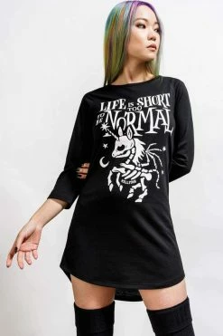 Killstar Gothicorn Sleep Raglan Top Unicorns Life Is Too Short To Be Normal -Timeless London Shop GOTHICORN SLEEP RAGLAN TOP D x1600 fd08fbc0 c65d 42c9 8a37 fe6be4808159 560x