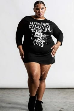 Killstar Gothicorn Sleep Raglan Top Unicorns Life Is Too Short To Be Normal -Timeless London Shop GOTHICORN SLEEP RAGLAN TOP PLUS C x1600 34a27616 85c7 47c3 a2a2 a5453fd4f448 560x