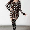 Killstar Haunted Pumpkin Sleep Dress Nightie Ghosts
