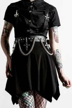 Killstar Hope To Die Black Statement Belt -Timeless London Shop HOPE TO DIE CROSS BELT B x1600 ba0b018d e098 4fc9 a7d9 677c41f8e93b 560x