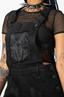 Killstar Foreteller Patch Denim Overalls With Distressed Detailing Festival Ready 19 Killstar Foreteller Patch Denim Overalls With Distressed Detailing Festival Ready -Timeless London Shop LQw0Zq7g 560x