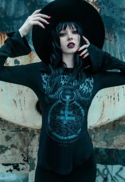 Killstar Leya Long Sleeved Top -Timeless London Shop Leya FRS 9c5475a8 8095 4d91 a3a1 3e55db302ccc 560x