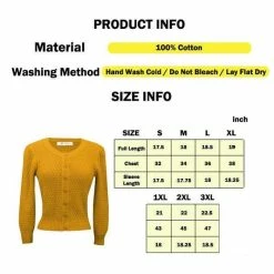 MAK Sweaters Chunky Vintage Knit Cardigan With 3/4 Sleeves In Dusty Orange -Timeless London Shop MK3514Chart 38b68247 781a 402c b8ef 745533f1d8ca 560x