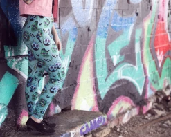 Sourpuss Monster Masks Leggings -Timeless London Shop MonsterMaskLeggings Styled2 560x