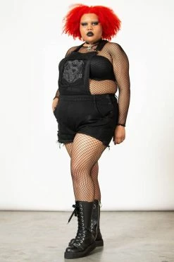 Killstar Foreteller Patch Denim Overalls With Distressed Detailing Festival Ready 21 Killstar Foreteller Patch Denim Overalls With Distressed Detailing Festival Ready -Timeless London Shop NFLM FeQ 560x