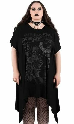 Killstar No Fairytale Tunic Dress -Timeless London Shop NoFairyTaleTunic PF2 560x