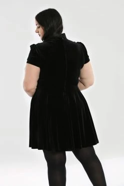 Hell Bunny Nova Velvet Dress -Timeless London Shop NovaDress BP 560x