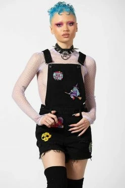 Killstar Oracle Denim Overalls With Patches -Timeless London Shop ORACLE DENIM OVERALLS WOMENS B x1600 8ec8ce48 5a03 4fd7 8fe8 3334ebf560a2 560x