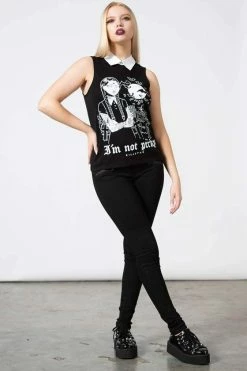 Killstar Perky Collared Vest -Timeless London Shop PERKY COLLAR TOP C x1600 9fc48186 228b 49e3 8ee9 12b254f7dd01 560x