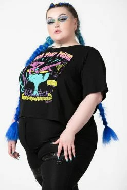 Killstar Pick Your Poison Box Crop Top T-shirt -Timeless London Shop POISON BOX CROP TOP PLUS WOMENS 10 x1600 6b7f46e1 f6c1 432f 86fa e440a8fe9ad8 560x