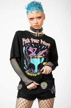 Killstar Pick Your Poison Box Crop Top T-shirt -Timeless London Shop POISON BOX CROP TOP WOMENS 1 x1600 ef3ac7bd abf4 414a a340 79143599b09f 560x