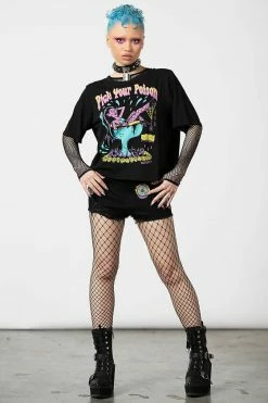 Killstar Pick Your Poison Box Crop Top T-shirt -Timeless London Shop POISON BOX CROP TOP WOMENS 2 x1600 a77721c4 14c3 4fd6 878c 0c2ccabd642b 560x