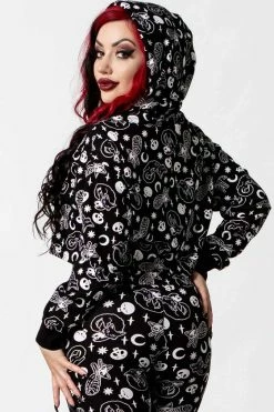 Killstar Purr Off Cropped Hoodie In Black Cat Print! -Timeless London Shop PURR OFF CROPPED HOODIE D x1600 135b8be0 106d 404f bc5c 9336beaa5ba3 560x