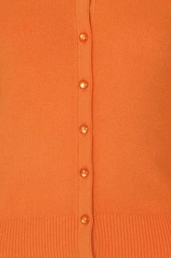 Hell Bunny Paloma Cardigan In Orange -Timeless London Shop Paloma Org CU 560x