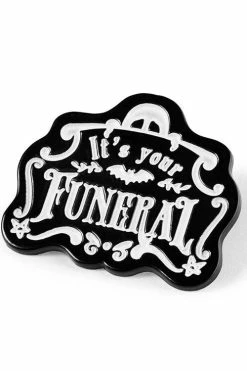 Killstar Funeral Enamel Pin