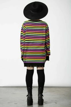 Killstar Rainbow Warrior Knit Sweater -Timeless London Shop RAINBOW WARRIOR KNIT SWEATER W F x1600 e93524ba ffda 4f12 9d65 6cb9a1b241a0 560x