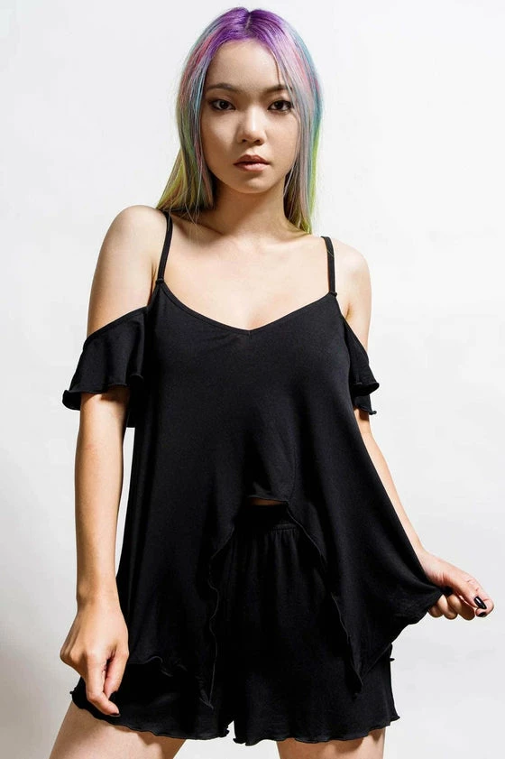 Killstar Rest Her Soul PJ Set Pentagram Back 2 Killstar Rest Her Soul PJ Set Pentagram Back - Image 2