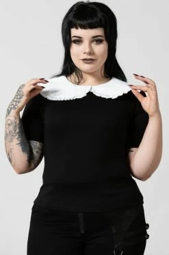Killstar Ruby Lace Collared Top * SUPER SOFT * -Timeless London Shop RUBY LACE COLLAR TOP C x1600 eab0e26e a004 416b 901b b18236467901 560x