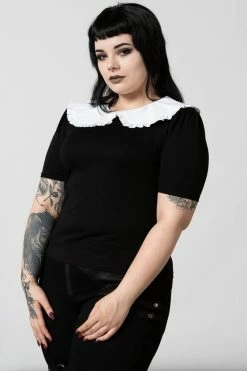 Killstar Ruby Lace Collared Top * SUPER SOFT * -Timeless London Shop RUBY LACE COLLAR TOP D x1600 96f53638 b9fc 48c4 a351 9d7ac3f51289 560x