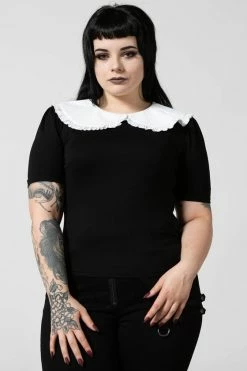 Killstar Ruby Lace Collared Top * SUPER SOFT * -Timeless London Shop RUBY LACE COLLAR TOP E x1600 a575c0b6 c422 41cf 8068 50b91fa8fcb6 560x